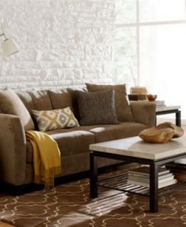 Elliot Fabric Microfiber Sofa   Furniture