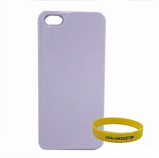 Dealgadgets Light purple Jelly Case Candy TPU Skin Cover for New Apple iPhone 5 5G with Free Wristband from Dealgadgets: Cell Phones & Accessories