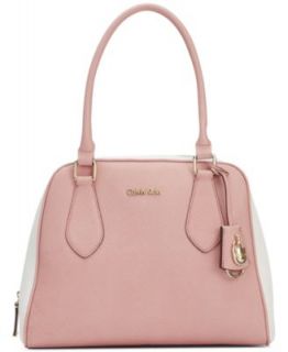 Calvin Klein On My Corner Saffiano Leather Satchel   Handbags & Accessories