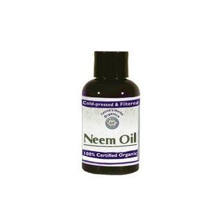 Neem Oil   Pure Organic Un cut Neem Seed Oil 1 Oz. (Pack of 3): Health & Personal Care