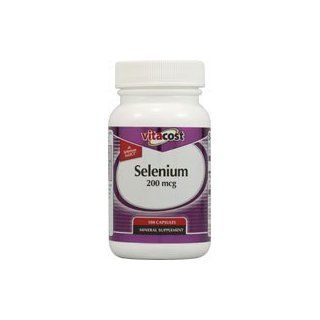 Vitacost Selenium SeLECT    200 mcg   100 Capsules: Health & Personal Care