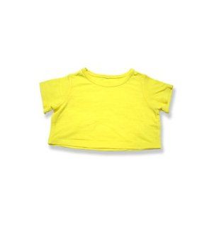 Yellow T Shirt Outfit Teddy Bear Clothes Fit 14"   18" Build a bear, Vermont Teddy Bears, and Make Your Own Stuffed Animals: Toys & Games