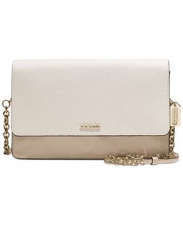 COACH CROSSTOWN BAG IN COLORBLOCK MIXED LEATHER   COACH   Handbags & Accessories
