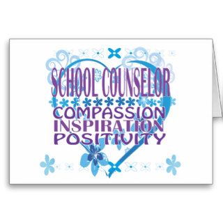 School Counselor Cards