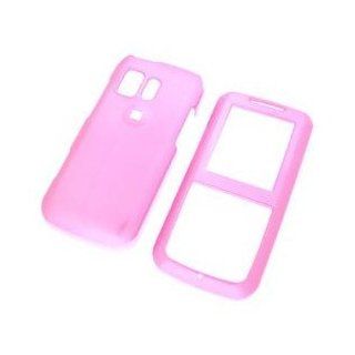 Samsung R450/Messager Solid Pink Snap On Cover, Hard Plastic Case, Protector   Retail Packaged: Cell Phones & Accessories