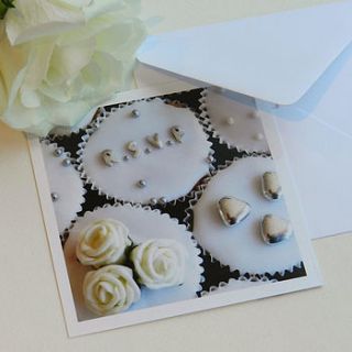 d.i.y cupcake wedding invitations by nina malloy