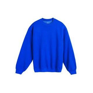 Fruit of the Loom SUPERCOTTON Blended Cotton Poly Crewneck Sweat Shirt Sweatshirt: Clothing