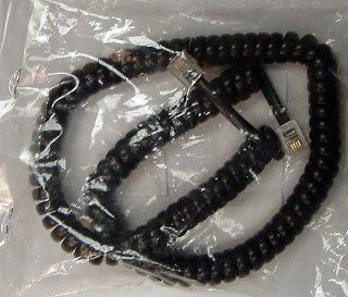 NCE DCC Accessory   6' RJ12 Coiled Cab/Throttle Cord/Cable NC 524 209: Toys & Games