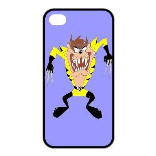 Mystic Zone Customized Taz iPhone 4 Case for iPhone 4/4S Hard Cover cool Cartoon Fits Case KEK0035: Cell Phones & Accessories