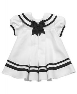 Rare Editions Baby Dress, Baby Girls Nautical Sailor Dress with Hat   Kids