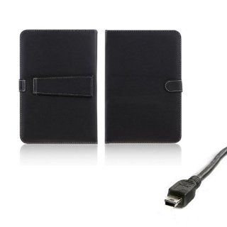 SANOXY 10.1 inch Universal Tablet PC Leather Case with Keyboard/Holder(with Mini USB Keyboard): Computers & Accessories