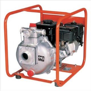 Multiquip QP205SH High Pressure Centrifugal Pump with Honda Motor, 5.5 HP, 106 GPM, 2" Suction (1) 1/2" Discharge, (2) 1" Discharge: Industrial Centrifugal Pumps: Industrial & Scientific