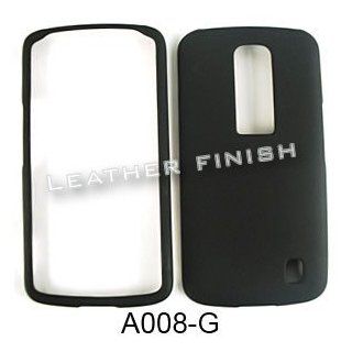 ACCESSORY HARD RUBBERIZED CASE COVER FOR LG OPTIMUS NET P690 BLACK: Cell Phones & Accessories
