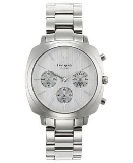 kate spade new york Watch, Womens Chronograph Brookyn Stainless Steel Bracelet 38mm 1YRU0099   Watches   Jewelry & Watches