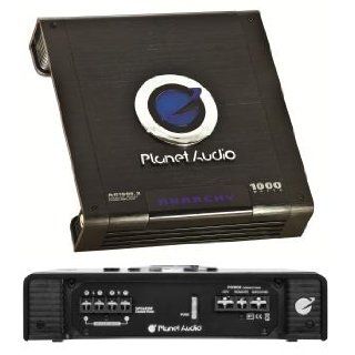 Planet Audio AC1000.2 ANARCHY 1000 watts Full Range Class A/B 2 Channel 2 Ohm Stable Amplifier : Vehicle Multi Channel Amplifiers : Car Electronics