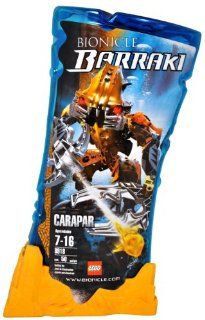 Lego Year 2007 Bionicle Barraki Series Set # 8918   CARAPAR with Squid Launcher and 2 Squids (Total Pieces: 50): Toys & Games
