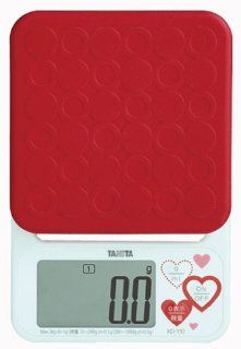 Digital Scale Tanita KD 192 RD Red Cooking Kitchen & Dining