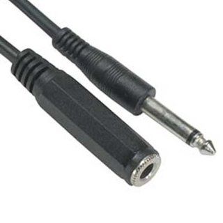 SF Cable, 25ft 1/4" Mono Male/Female Extension Cable: MP3 Players & Accessories
