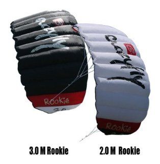 Sensei CrazyFly Rookie 3m Trainer kite for kiteboarding, kitesurfing Complete and Ready to Fly!!! : Kitesurfing Equipment : Sports & Outdoors
