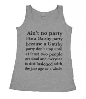 21 Century Clothing Women's Ain't No Party Like a Gatsby Party Vests Small Grey