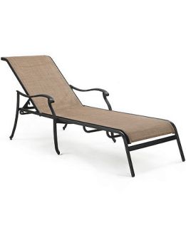 Vintage Aluminum Outdoor Chaise Lounge   Furniture