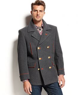 Tallia Orange Coat, Grey Wool Coat  Slim Fit   Coats & Jackets   Men