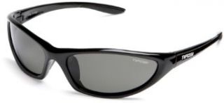 Tifosi Czar T P185 Sunglasses,Gloss Black Frame/Grey Lens,one size Clothing