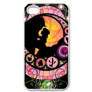 Personalized Beauty and the Beast Protective Snap on Cover Case for iPhone 4/4S BATB185: Cell Phones & Accessories