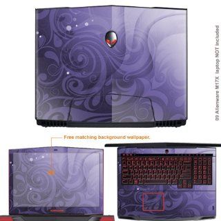Matte Protective Decal Skin Sticker (Matte finish) for Alienware M17X with 17.3in Screen (view IDENTIFY image for correct model) case cover Matte_09 M17X 179: Computers & Accessories