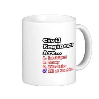 Civil Engineer QuizJoke Mug