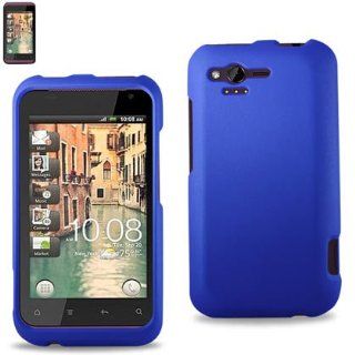 Reiko RPC10 HTC6330NV Slim and Durable Rubberized Protective Case for HTC Bliss/Rhyme 6330   Retail Packaging   Navy: Cell Phones & Accessories