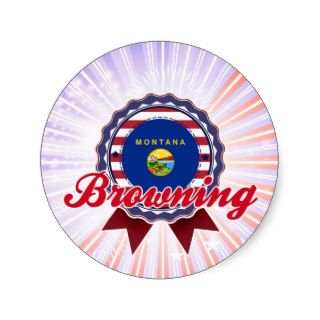 Browning, MT Stickers