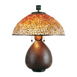 Quoizel Pomez Tiffany 2 Light Table Lamp    