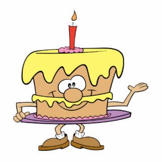 happy silly birthday cake cartoon photo cutouts