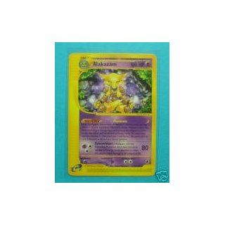 Pokemon Card Expedition Rare Nonholo Alakazam 33/165: Toys & Games