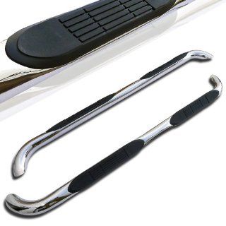 Mercedes Benz Ml Class W164 Chrome 3" Stainless Nerf Side Step Bars: Automotive