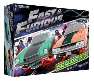 Scalextric Fast and Furious Race Car Set, 1:32 Scale: Toys & Games