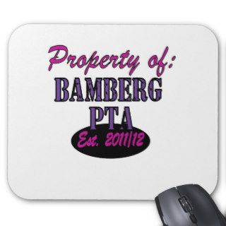 Property of BAMBERG PTA Mouse Pad