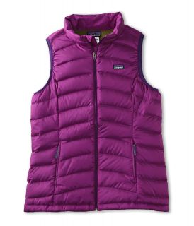 Patagonia Kids Girls Down Sweater Vest (Little Kids/Big Kids) Ikat Purple