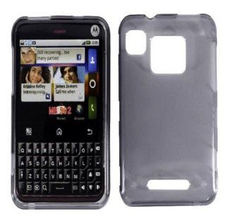 Smoke Hard Case Cover for Motorola Charm MB502 Cell Phones & Accessories