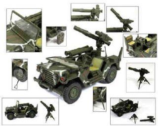 US Army 1/18 Scale M151 Mutt with TOW Launcher: Toys & Games