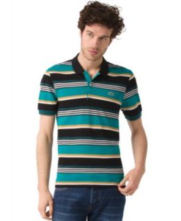 Lacoste Shirt, Exclusive Short Sleeve Stretch Semi Fancy Pique Polo Shirt   Polos   Men