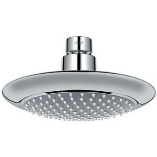 Grohe 27821 000 Rainshower 7 1/2" Solo Shower Head, Starlight Chrome   Fixed Showerheads  