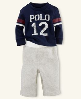 Ralph Lauren Baby Set, Baby Boys Graphic Shirt and Pants   Kids