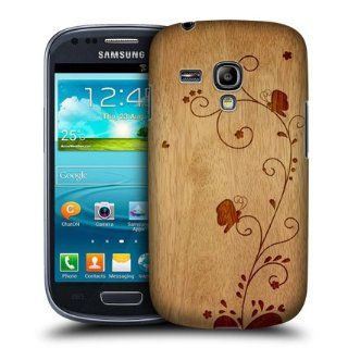 Head Case Designs Swirl Wood Art Back Case Cover for Samsung Galaxy S3 III mini I8190: Cell Phones & Accessories