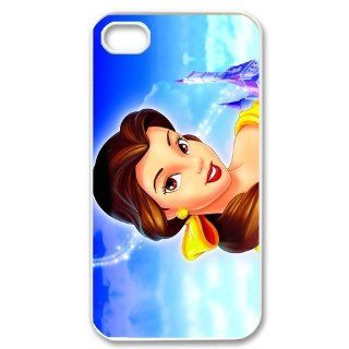 Personalized Beauty and the Beast Protective Snap on Cover Case for iPhone 4/4S BATB136: Cell Phones & Accessories