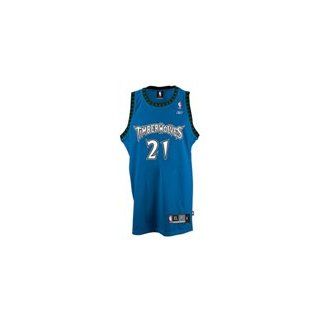 Minnesota Timberwolves Kevin Garnett #21 Swingman Jersey by Reebok (Youth X Large) : Athletic Jerseys : Clothing
