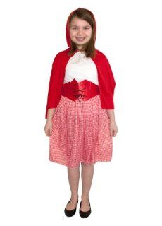 Little Red Riding Hood Childs Fancy Dress Costume M 134cms: Toys & Games