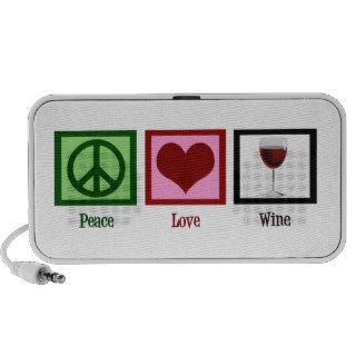 Peace Love Wine Speaker