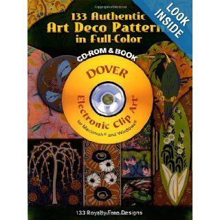 133 Authentic Art Deco Patterns in Full Color (CD ROM & Book): Aug. H Thomas, G. Darcy: 9780486998404: Books